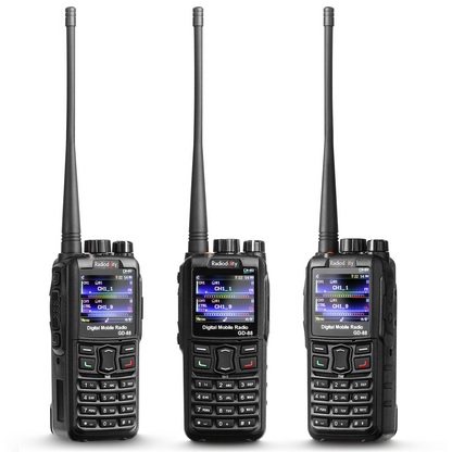 Radioddity GD-88 DMR Radio | Max 7W | Analog & Digital | VHF & UHF | GPS / APRS | Cross-band Repeat | SFR | 300K - Radioddity