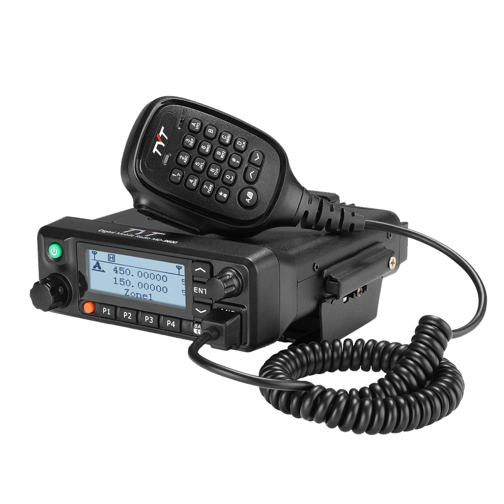 TYT MD-9600 Car Radio | Dual Band | DMR & Analog | 50W/25W | 10K ID - Radioddity