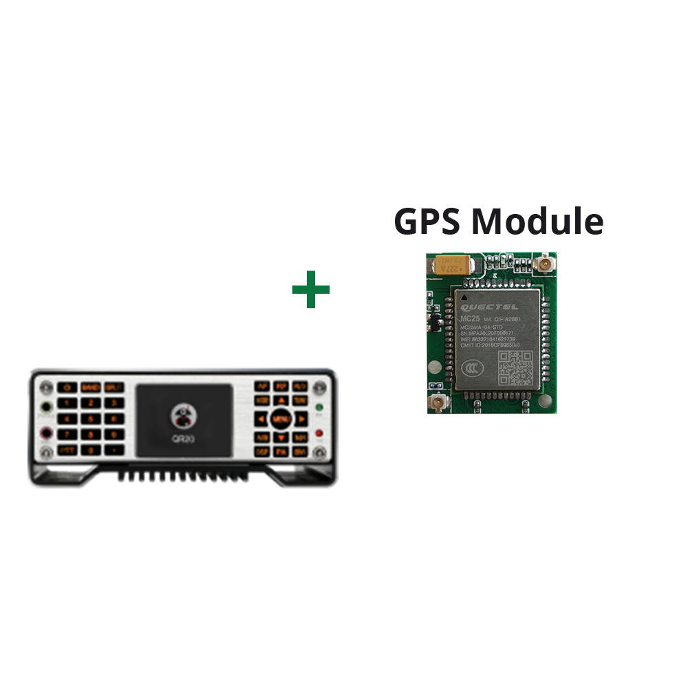 Radioddity QR20 SDR Radio | Full Band CW SSB RTTY AM FM DMR | 100kHz to 2GHz | Auto Antenna Tuner | Max 20W [DISCONTINUED] - Radioddity