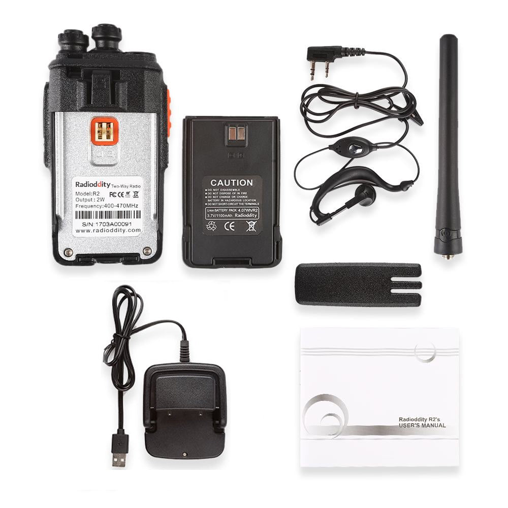 R2 Two-Way Radios [DISCONTINUED] - Radioddity