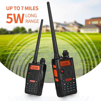 Baofeng x Radioddity UV-5R EX | Dual Band | 5W | FM Radio | VOX | Chirp - Radioddity