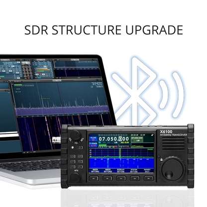 Xiegu X6100 HF Transceiver | Full Mode | SDR Radio - Radioddity