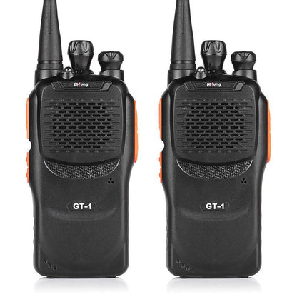 Baofeng GT-1 [2 Pack] | UHF | 5W | 16CH | Flashlight | FM Function Two-Way Radio - Radioddity