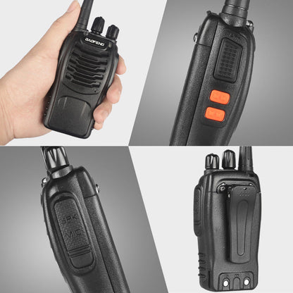 Baofeng BF-888S [6 Pack] | UHF |  5W | 16CH | CTCSS/DCS | Flashlight - Radioddity