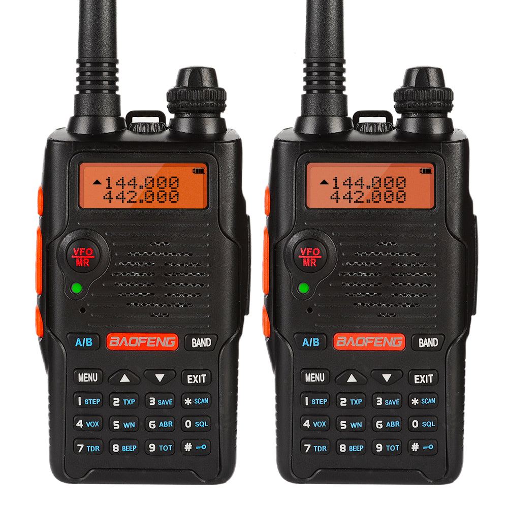 Baofeng x Radioddity UV-5R EX | Dual Band | 5W | FM Radio | VOX | Chirp - Radioddity